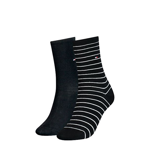 Tommy Hilfiger Socken "TH WOMEN SOCK 2P SMALL STRIPE" 2 Paar, 2 Paar tlg. m günstig online kaufen