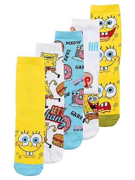 United Labels® Socken Spongebob Schwammkopf Socken günstig online kaufen