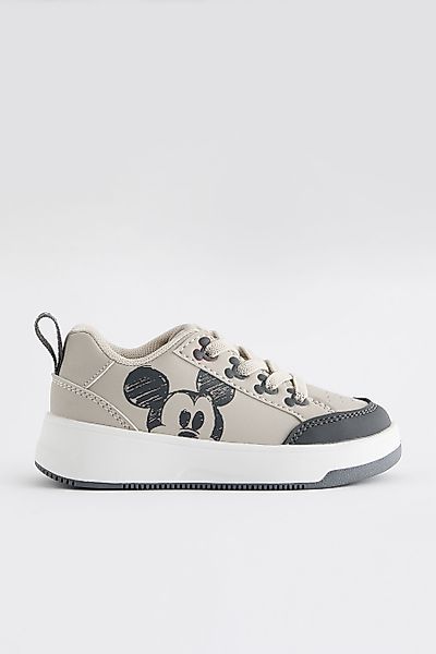 Next Mickey Mouse Sneaker mit elastischer günstig online kaufen