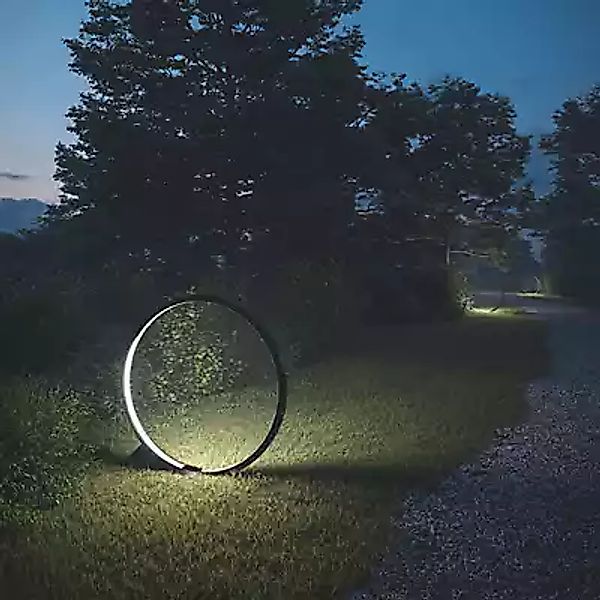 Artemide O Outdoor Bodenleuchte LED, schwarz günstig online kaufen