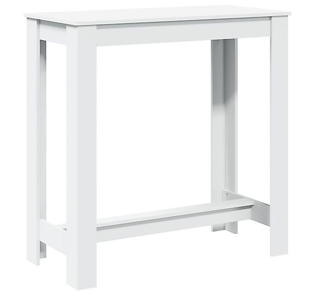 vidaXL Esstisch Bartisch Weiß 102x50x103,5 cm Holzwerkstoff (1-St) günstig online kaufen