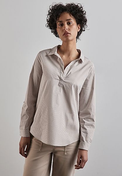 STREET ONE Longbluse, aus Baumwolle mit Stretchanteil günstig online kaufen