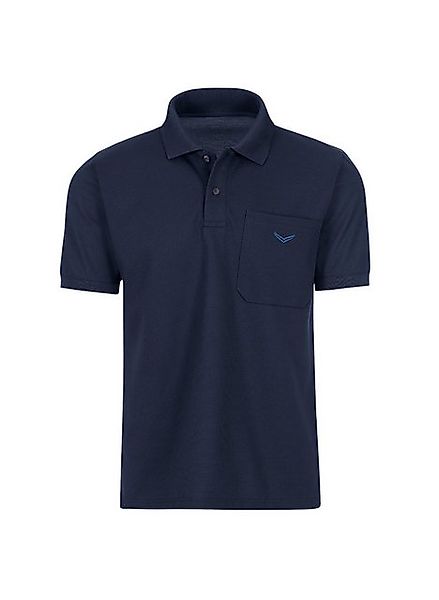 Trigema Poloshirt TRIGEMA Polohemd mit Brusttasche (1-tlg) günstig online kaufen