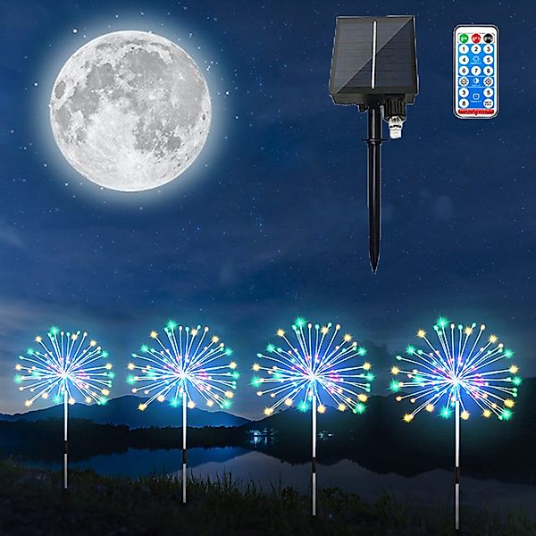 MUPOO LED Solarleuchte 4 Pack LED günstig online kaufen