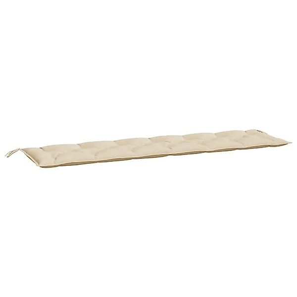 vidaXL Gartenbank-Auflage Beige 200x50x7 cm Oxford-Gewebe 361643 günstig online kaufen