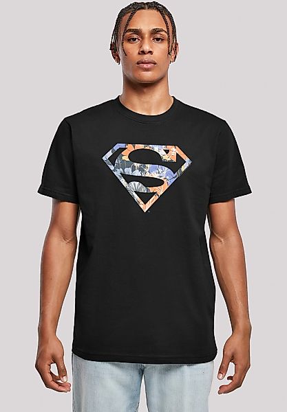 F4NT4STIC T-Shirt "T-Shirt DC Comics Superman Floral Logo Superheld", Herre günstig online kaufen