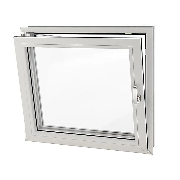 Roro Fenster Eco Kunststoff-Profil Weiß 100 cm x 80 cm DIN L günstig online kaufen