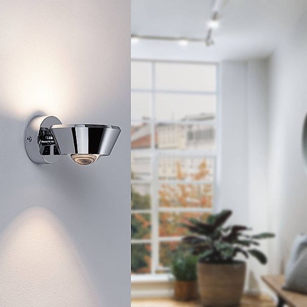 Paulmann "LED Wandleuchte Sabik IP44 2700K 800lm / 390lm 230V 9W / 4W dimmb günstig online kaufen