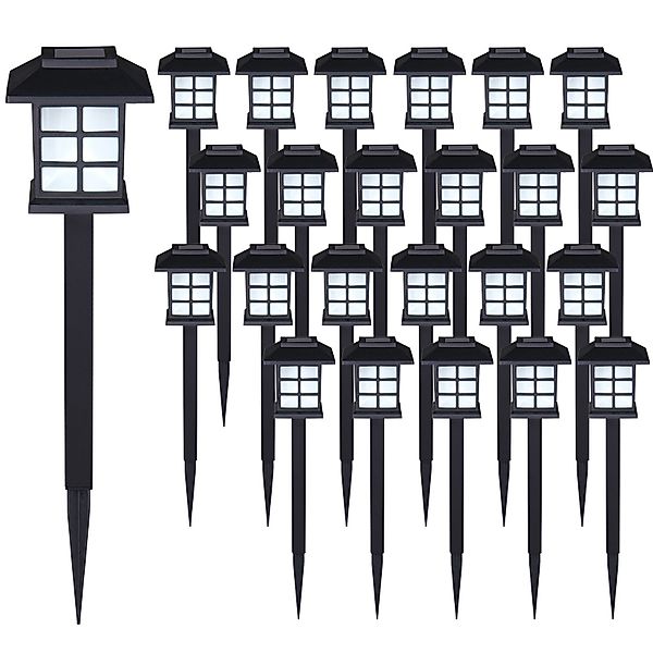 monzana LED Solarleuchte, Gartenleuchten, 24er Set günstig online kaufen