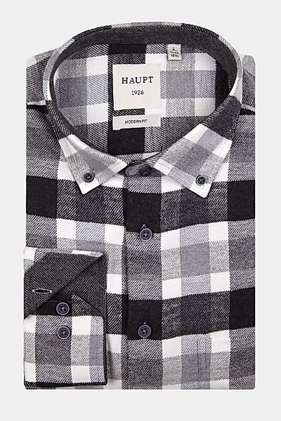 Haupt Langarmhemd Haupt Flanell Modern Fit günstig online kaufen