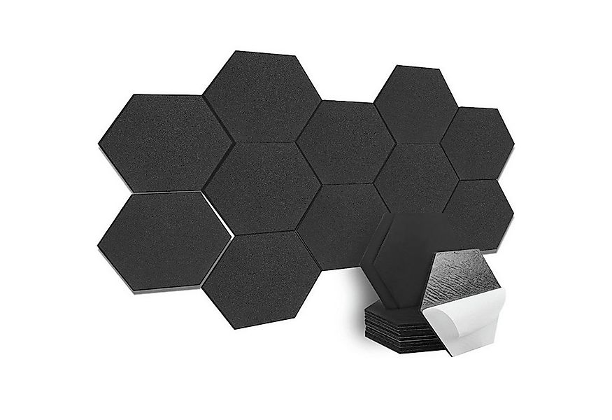 Mutig Akustikplatte Akustikplatte 12 Stück Selbstklebend Akustik Panel, (Ho günstig online kaufen
