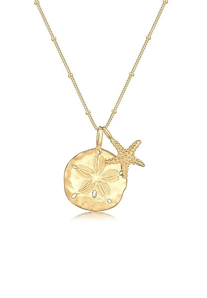 Elli Kette mit Anhänger Blume Seestern günstig online kaufen