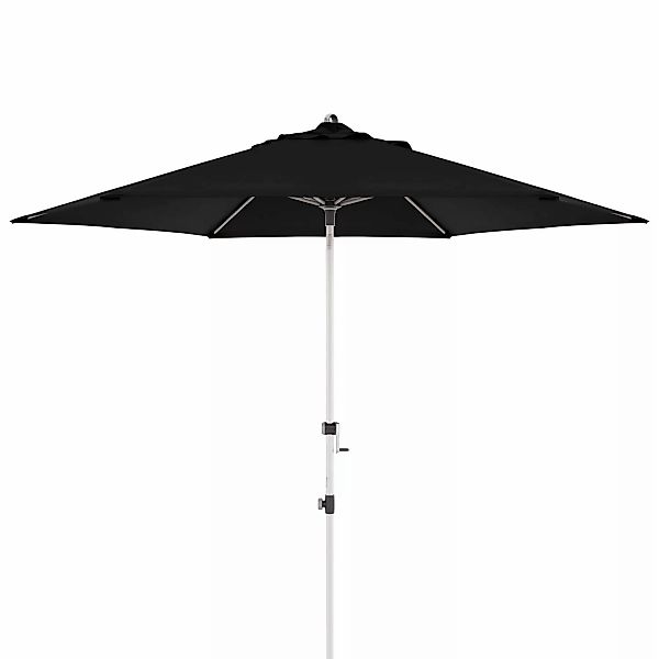 Doppler Marktschirm Expert Ø 306 cm Schwarz mit Kurbelmechanik günstig online kaufen