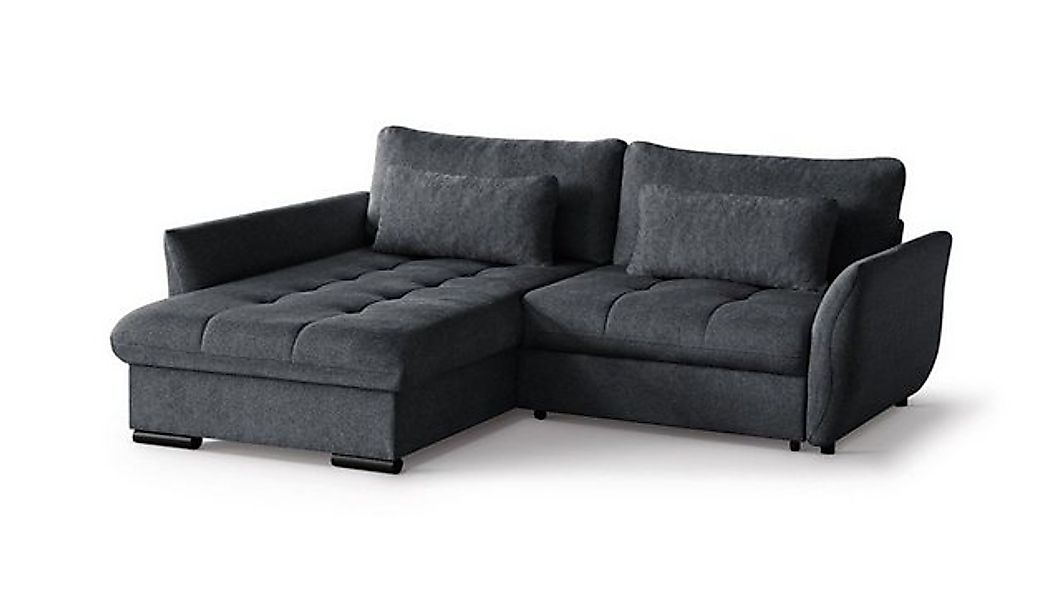 MOEBLO Ecksofa CORFU, mit Schlaffunktion und Stauraum – Komfortabel, Modern günstig online kaufen