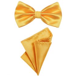 DonDon Fliege Schleife und Einstecktuch vorgebunden günstig online kaufen