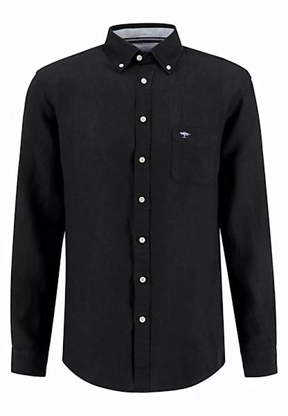 FYNCH-HATTON Langarmhemd Herren Leinenhemd Langarm Regular Fit (1-tlg) günstig online kaufen