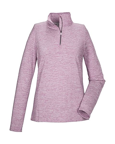 Killtec Langarmshirt "KSW 121 WMN FLX SHRT" Melange Funktionsshirt mit Steh günstig online kaufen