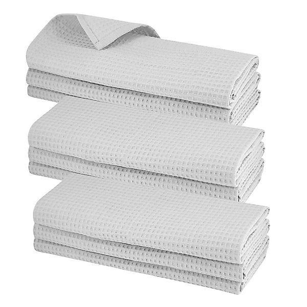 Engelland Geschirrtuch Poliertuch, (Vorteils-Set, 9-tlg., Waffel-Pique), günstig online kaufen