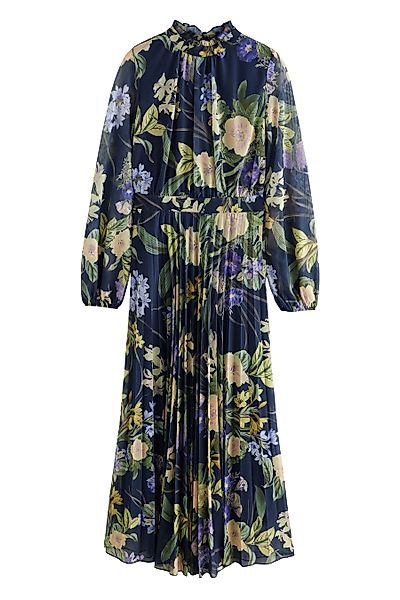 Next Maxikleid Langärmeliges festliches Maxikleid mit günstig online kaufen