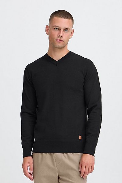 Blend V-Ausschnitt-Pullover BHFibi Stilvoller Strickpullover günstig online kaufen