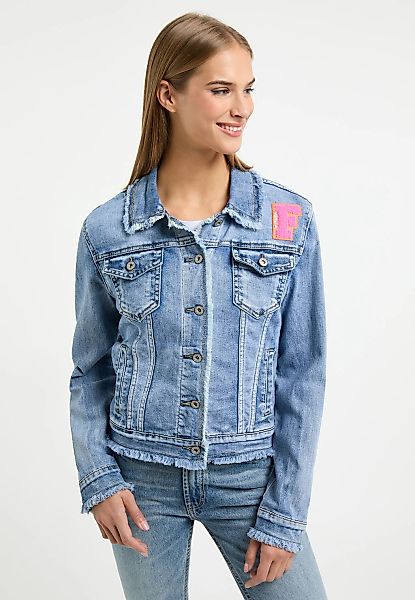 Frieda & Freddies Jeansjacke "Denim Jacket / Petty with F-Badge" günstig online kaufen