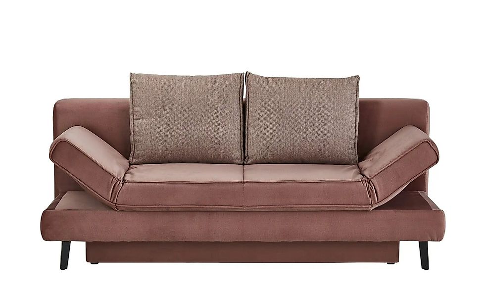 Schlafsofa  Sidney ¦ rot ¦ Maße (cm): B: 200 H: 85 T: 90.0 Polstermöbel > S günstig online kaufen