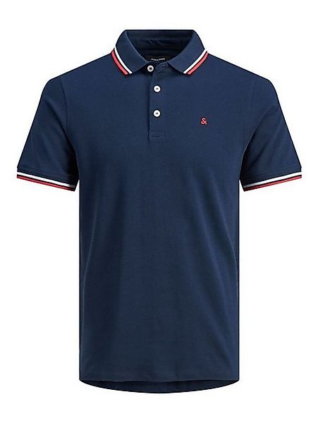 Jack & Jones Poloshirt + Fit Polo JJEPAULOS Sommer Pique (1-tlg) JJEPAULOS günstig online kaufen