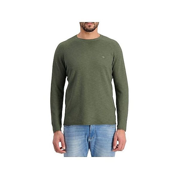 FYNCH-HATTON Rundhalspullover uni regular fit (1-tlg) günstig online kaufen
