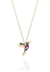Einzelstück Charm-Kette Halskette Kolibri Anhänger 925 günstig online kaufen