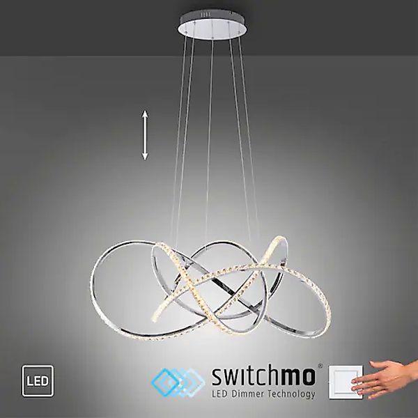 Paul Neuhaus Pendelleuchte »KIRIBI« LED-Board 1 Stk. Warmweiß günstig online kaufen