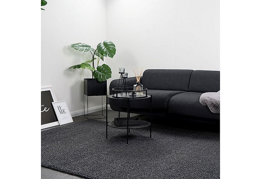 Consilio Concept Designteppich WOOLY Teppich Wohnzimmer Wolle Designer Natu günstig online kaufen