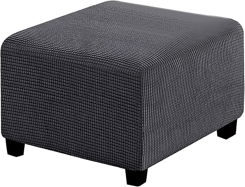 zggzerg Hockerbank Ottomane Schonbezug Hockerbezug, Stretch Bezug Ottomane günstig online kaufen