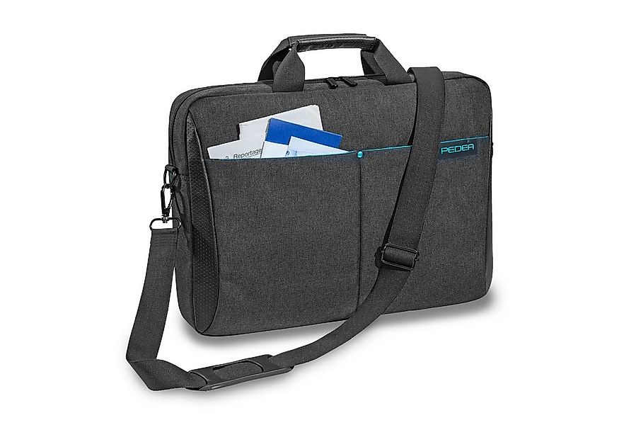 PEDEA Laptoptasche LIFESTYLE Notebooktasche mit Schultergurt 15,6 / 17,3 Zo günstig online kaufen