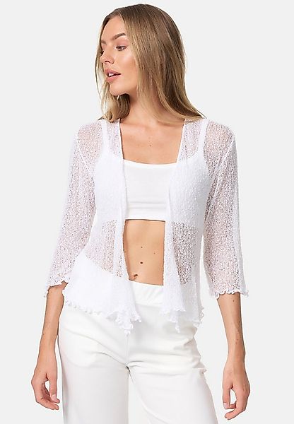 ikat Bolero IKA01 (Sommerlicher angenehm leichter Damen Bolero mit 3/4 Arm) günstig online kaufen