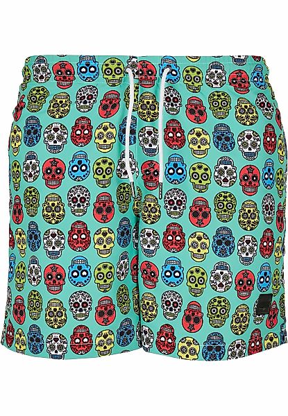 URBAN CLASSICS Badeshorts "Urban Classics Herren Pattern Swim Shorts" günstig online kaufen