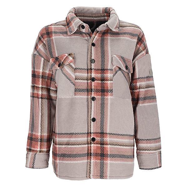 Baumfuchs Langarmhemd Damen Overshirt mit Karomuster günstig online kaufen