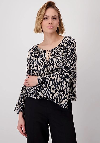 Monari Schlupfbluse, mit Animalprint günstig online kaufen