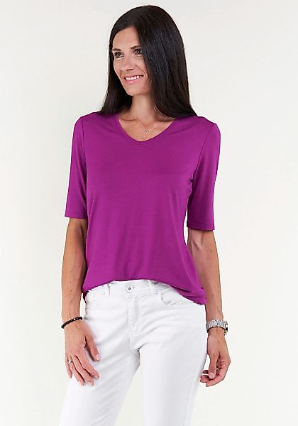 Seidel Moden V-Shirt, mit Halbarm aus softem Material, MADE IN GERMANY günstig online kaufen