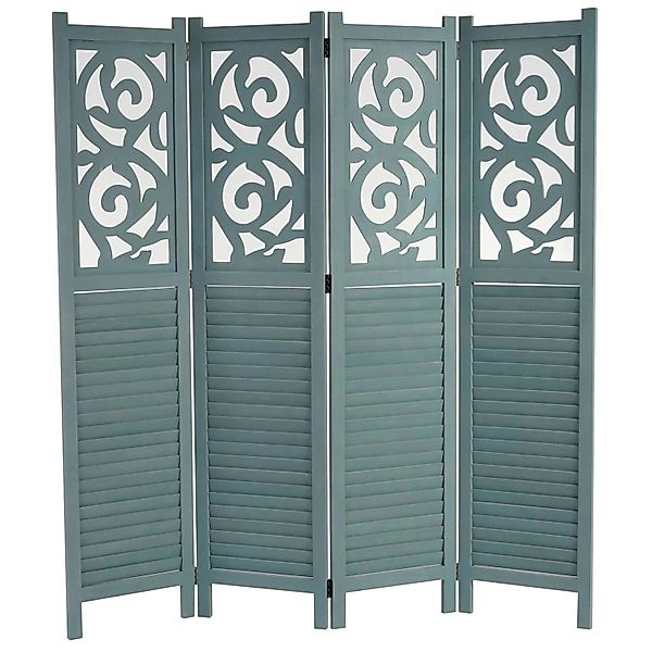 MCW Paravent Izmir 170x161x2cm Grün günstig online kaufen