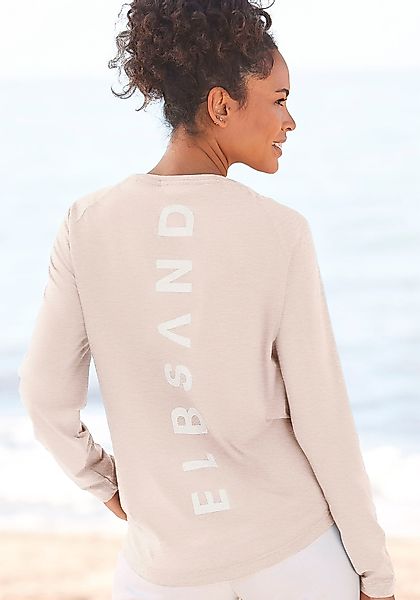 Elbsand Longsleeve Tira mit Logodruck hinten, günstig online kaufen