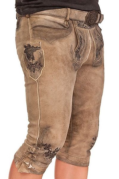 Spieth & Wensky Trachtenlederhose Kniebundlederhose - EDMAR - whisky günstig online kaufen