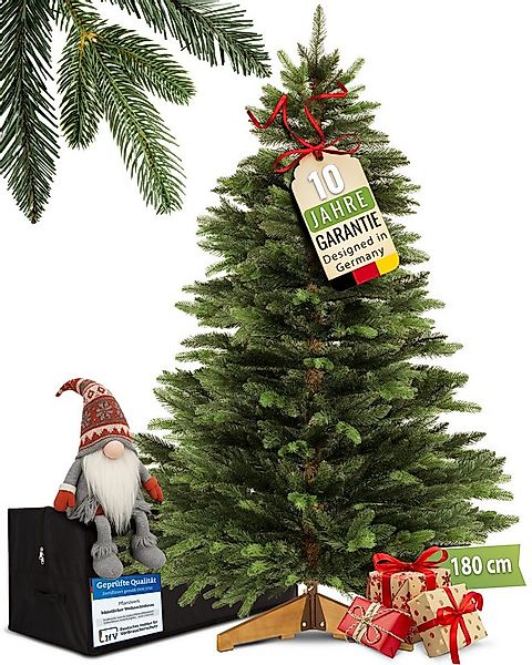 Pflanzwerk® Künstlicher Weihnachtsbaum NORDMANNTANNE Tannenbaum Christbaum günstig online kaufen