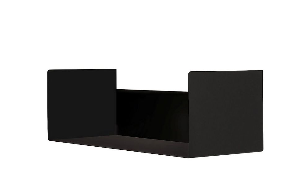 wissmann raumobjekte Wandregal Elegantes Wandboard in matt schwarz, exzelle günstig online kaufen