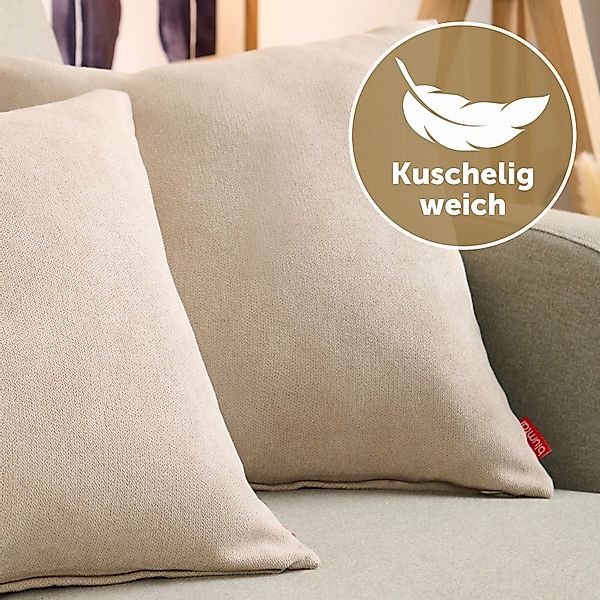 Blumtal Kissenbezug Chenille - Kuscheliges Zierkissen, günstig online kaufen