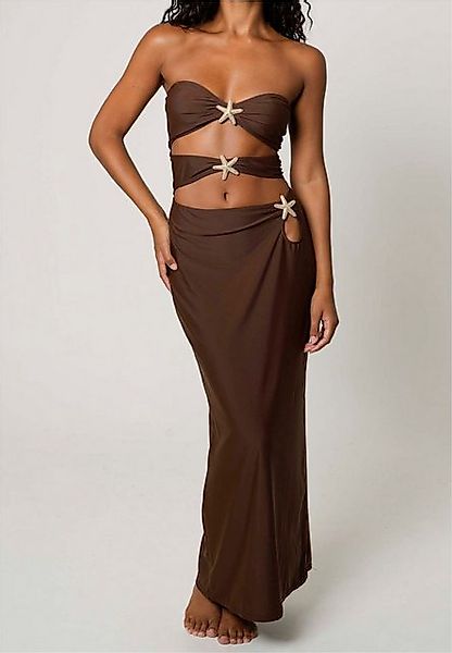 Moda Minx Jerseykleid STARFISH BANDEAU CUT OUT LONG DRESS (1-tlg) mit tolle günstig online kaufen