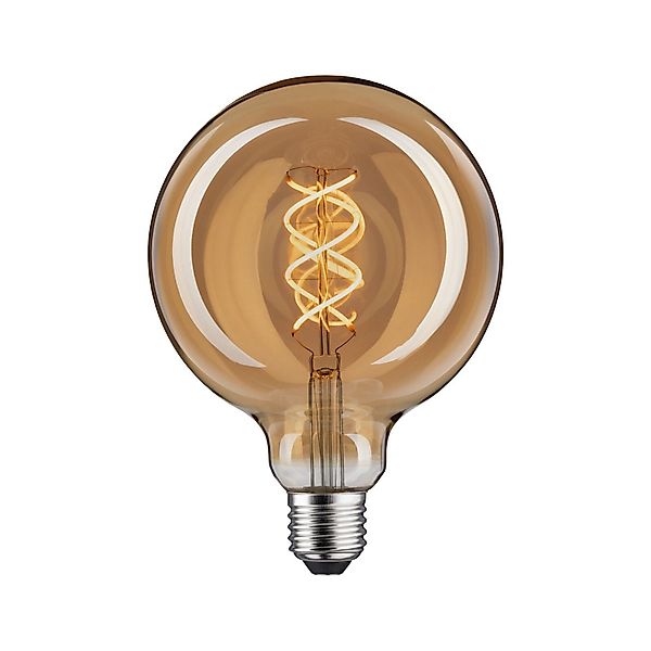 Paulmann LED-Leuchtmittel »Globe125 230lm 1800K gold 4W spiral Filament« 1 günstig online kaufen