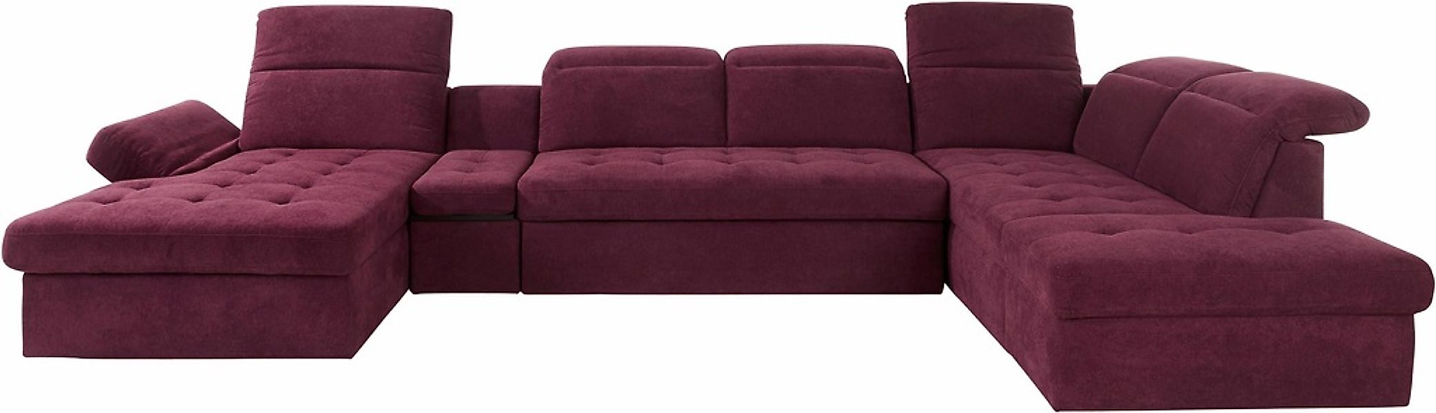 sit&more Wohnlandschaft "Stardust U-Form", inklusive Kopfteilverstellung, A günstig online kaufen