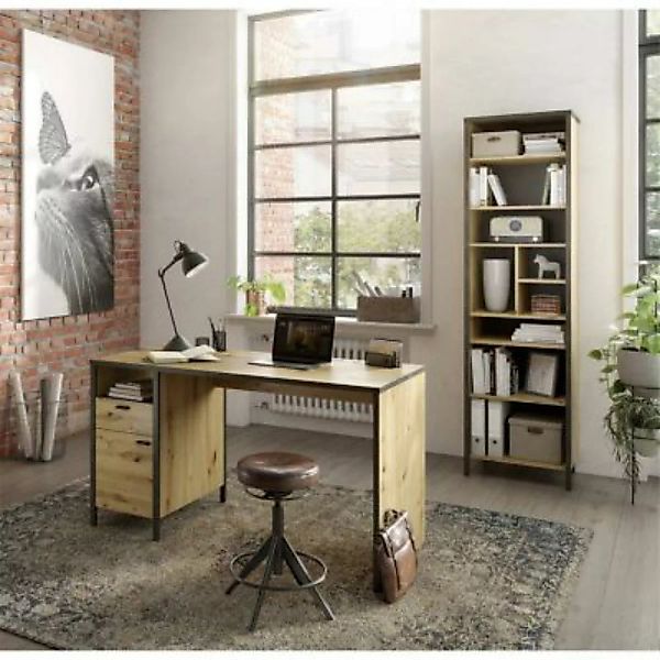 Lomadox Büromöbel 2-tlg. Kombination, Industrial Style, INDORE-10 in Artisa günstig online kaufen