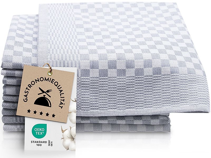 ZOLLNER Geschirrtuch, (Spar-Set, 10-tlg), saugstark, pflegeleicht, günstig online kaufen