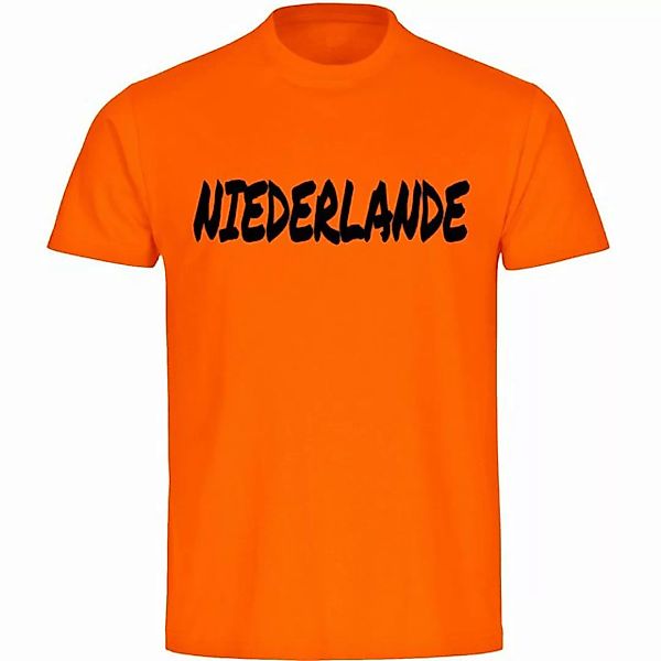 multifanshop T-Shirt Herren Niederlande - Textmarker - Männer günstig online kaufen